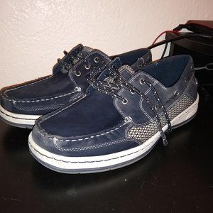 Memory foam boat shoes